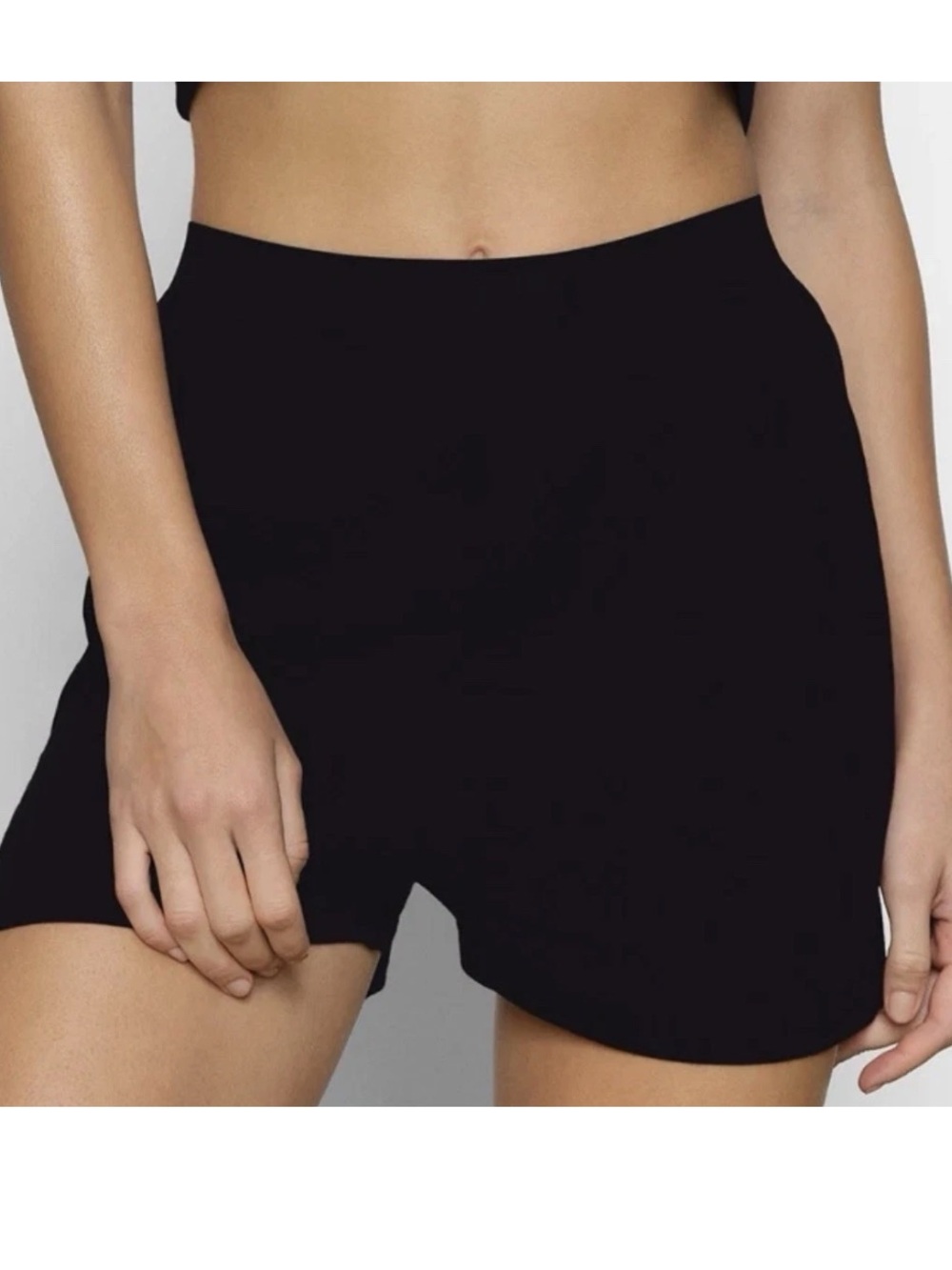 NWT SKIMS Women’s Boyfriend Loose Boxer Onyx Sleep Shorts 2X AP-BOX-2386 NEW!